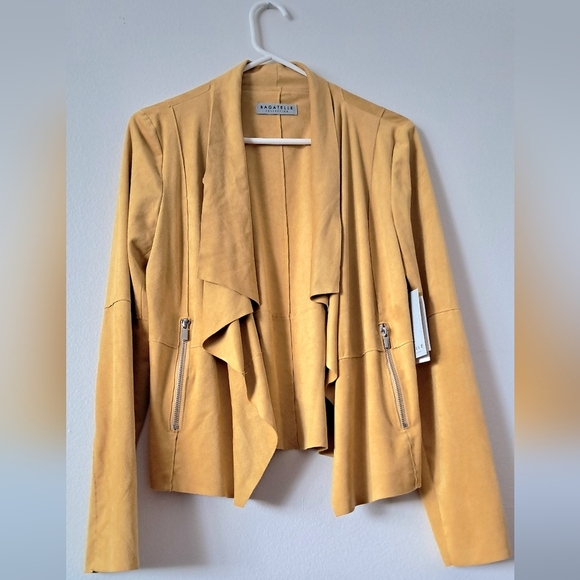 Bagatelle Women's Mustard Jacket NWT - Picture 9 of 10